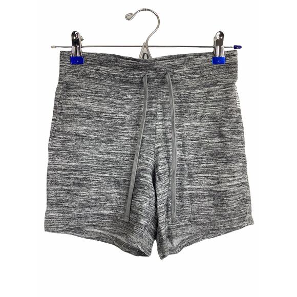 Justice Active Heathered Gray Athletic Sweat Shorts Kid's Youth Size 10 - Picture 2 of 7
